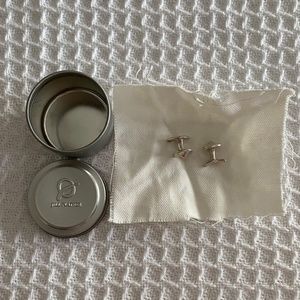 Jill Platner Sterling Silver Nipple Cufflinks